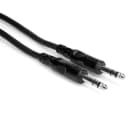 Hosa CSS-105 1/4 inch TRS to 1/4 inch TRS Balanced Interconnect Cable, 5 feet