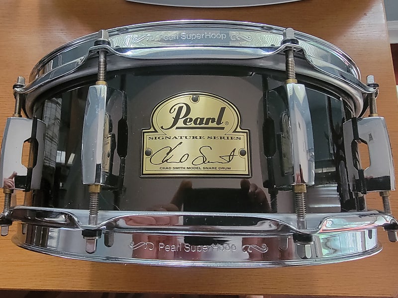 Pearl Sensitone Heritage Alloy Snare Drum 14x5 Black Nickel Over