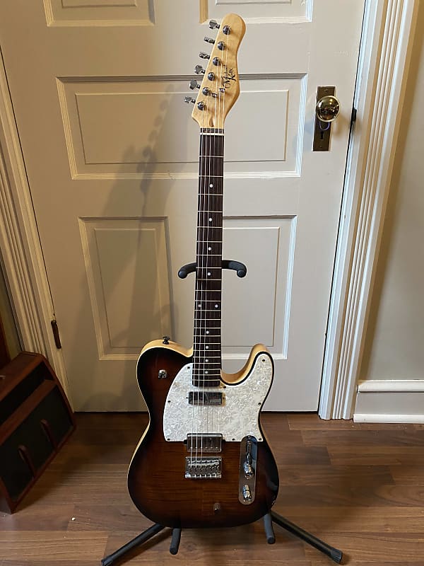 Michael Kelly Hybrid 55 Tele 2 Color Sunburst Reverb