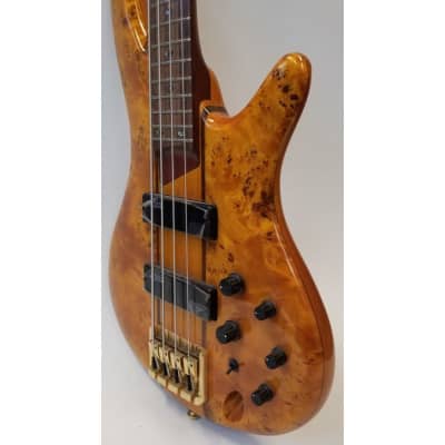 Ibanez SR800AM 4 String Electric Bass Guitar in Amber image 21