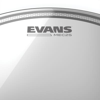 Evans Marching EC2S Tenor Drum Head, 10 inch image 2