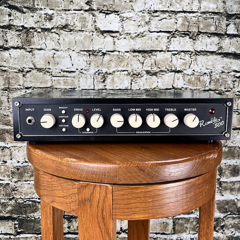 Used Fender Rumble 500 Bass Amp Head W/ Gig Bag | Reverb