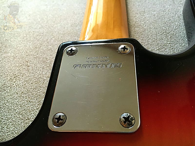 1983 Fernandes The Revival RJB-55 Jazz Bass | Reverb