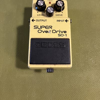 Boss SD-1 Super Overdrive 1981 - 1988 Made In Japan | Reverb