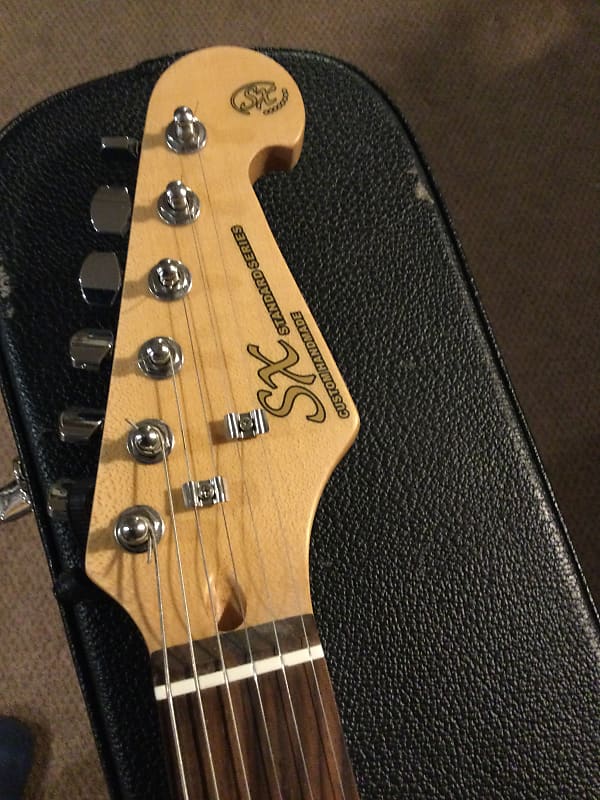 SX Stratocaster custom handmade standard series Metallic red