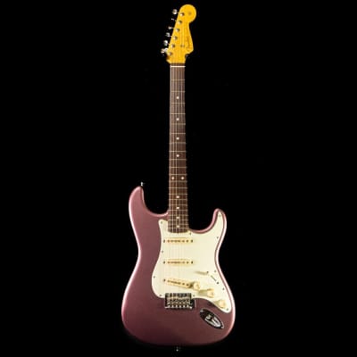 Fender MIJ Hybrid 60s Stratocaster Burgundy Mist Metallic, Pre-Owned Bild 2