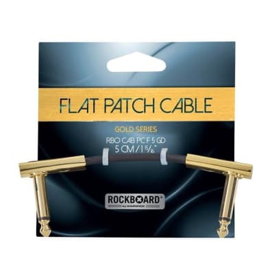 RockBoard Gold Series Flat Patch Cable 10 CM image 2