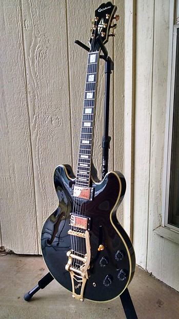 ギター Epiphone Dot ES-355 EB with hardcase Open Box Epiphone Limited Edition ES-355 Electric Guitar