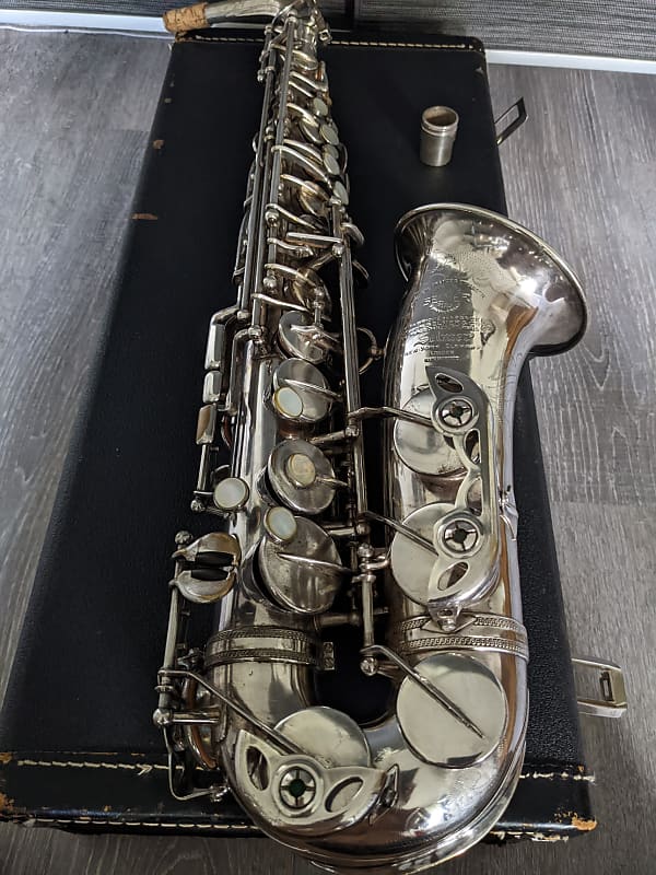 Selmer Mark VI 1954 Silver | Reverb