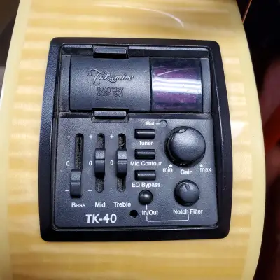 Takamine EG523 SC Jumbo Acoustic/Electric Guitar W/Hardshell Case image 6