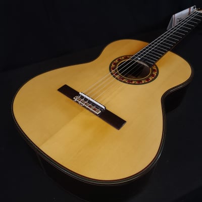 Jose Ramirez Spruce Guitarra del Tiempo Studio Classical Nylon String Guitar w/ Logo'd Hard Case image 1