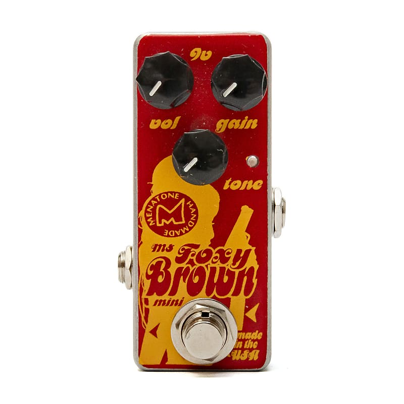 Menatone - Ms. Foxy Brown Mini - Overdrive Pedal - x153 (USED)