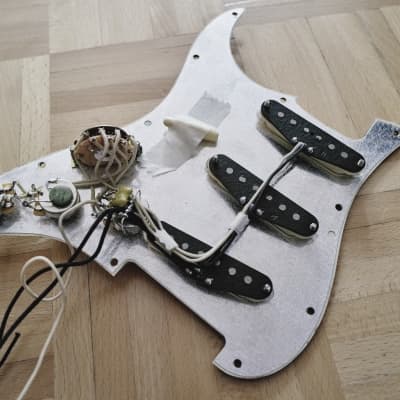 Mark Foley Pre CBS  Stratocaster pickups and aged pickguard image 2