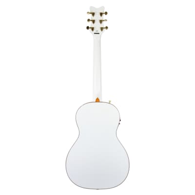 Gretsch G5021WPE Rancher Penguin Parlor Acoustic Electric in White image 4
