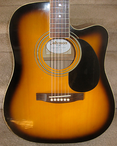 AXL Johnson Acoustic Dreadnought Guitar