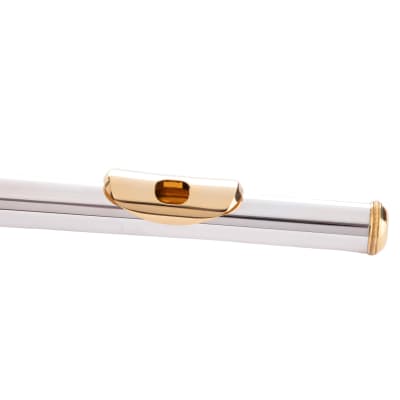 Azumi AZ3SRBO-K Flute - Open Hole, Offset G, B Foot, 24K Gold Plated Crown and Lip Plate image 4