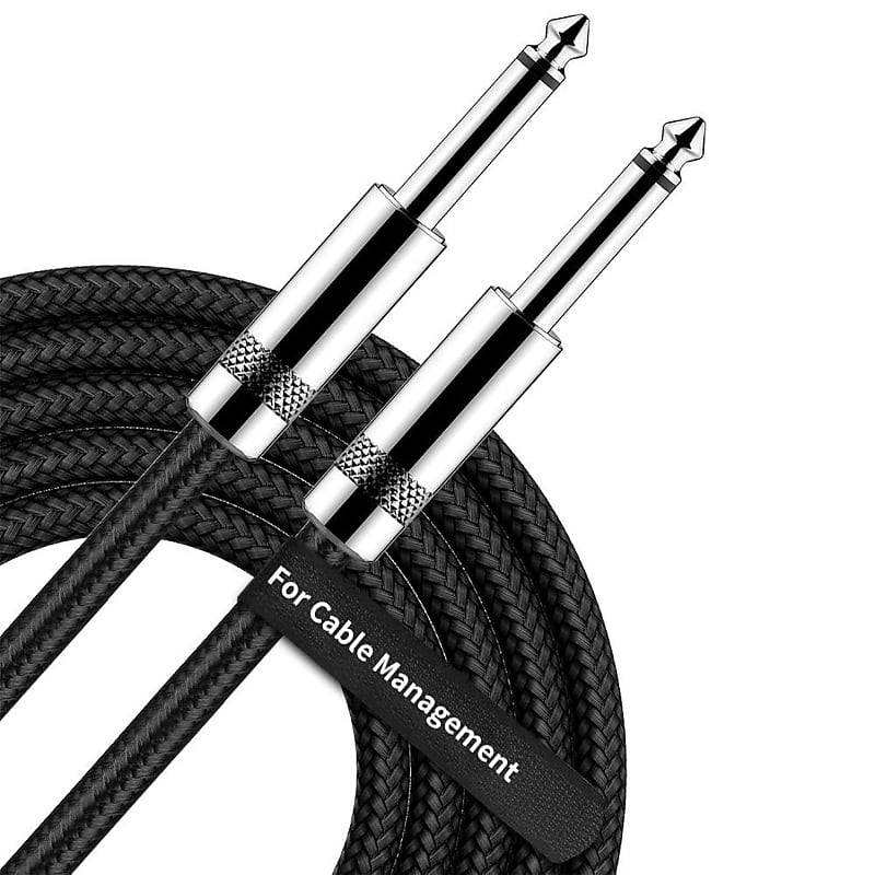 Guitar Cable 10Ft 1/4 Inch Straight Ts To Straight Ts Reverb