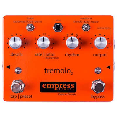 Empress Effects Tremolo2 Tremolo Guitar Effects Pedal (EMP-TREM) for sale