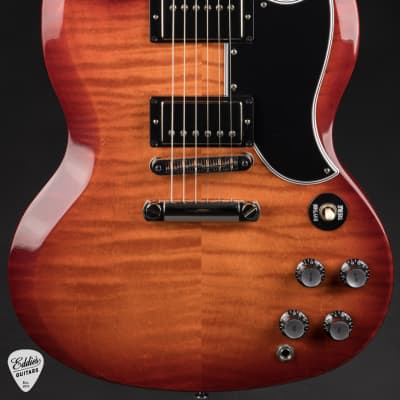 Gibson Custom Shop PSL SG Custom Figured Top Firemist image 2