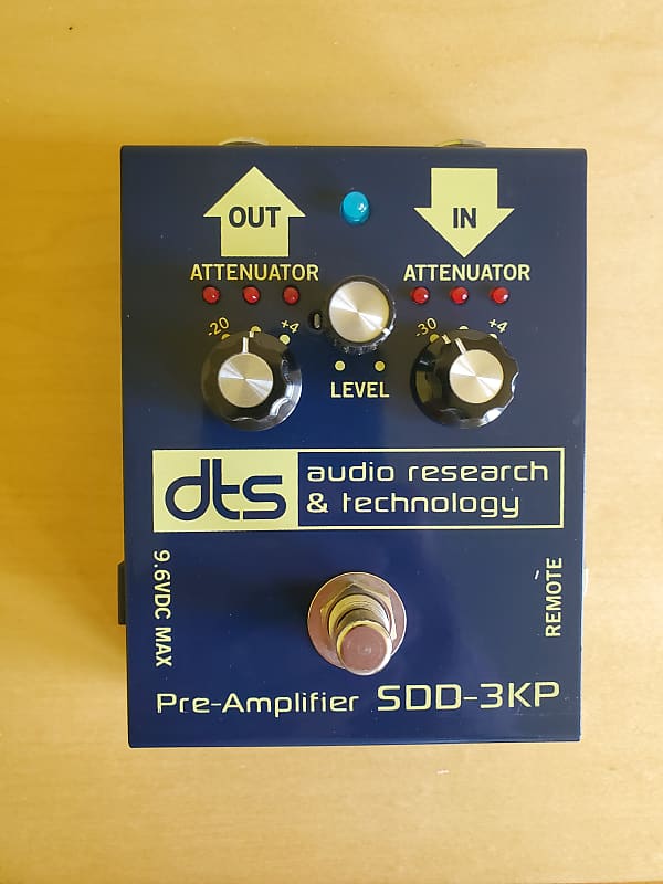 DTS SDD-3KP Preamp from the Korg SDD-3000 Rack Delay | Reverb