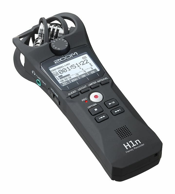 Zoom H1n Handy Professional Stereo Recorder for Film, Broadcast, Music & More image 1
