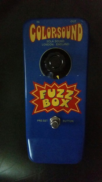 【エフェクター】ColorSound FUZZ BOX【ファズ】 COLORSOUND FUZZBOX Fuzz Guitar Effect Pedal | eBay