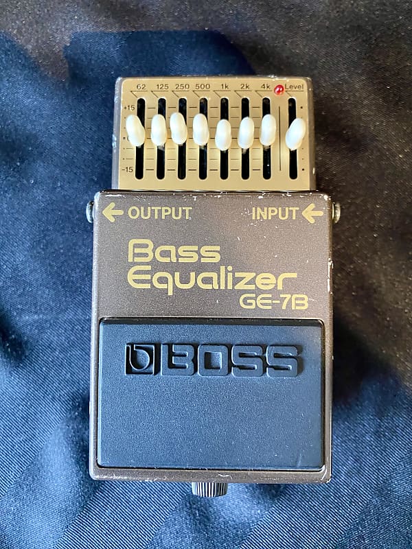 Boss GE7B Bass Equalizer Black Label MIJ Reverb Australia