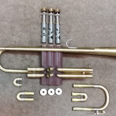 Olds Pinto 1972 Vintage Trumpet With Custom Jazz Brush-Brass Finish In Excellent Condition image 7