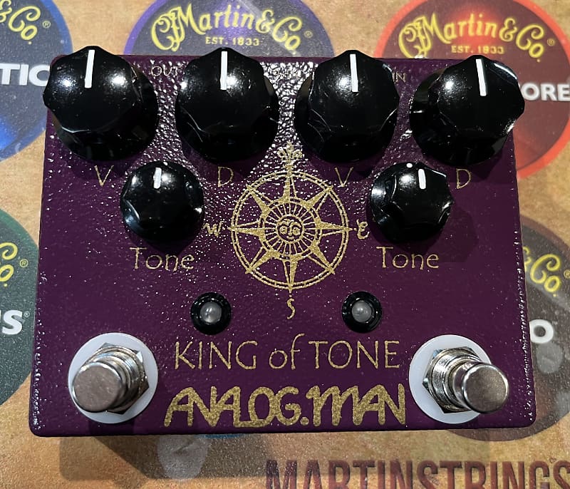Analogman King of Tone V4 with Four Jack Option 2010s - Graphic