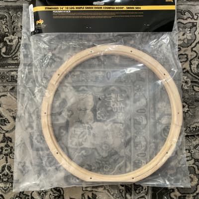 PDP Standard 14” 10 Lug Maple Snare Drum Counter Hoop - Snare Side PDAXWH1410CR image 2