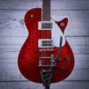 Gretsch Players Edition Jet FT Bigsby Electric Guitar  | Red Sparkle | G6129T