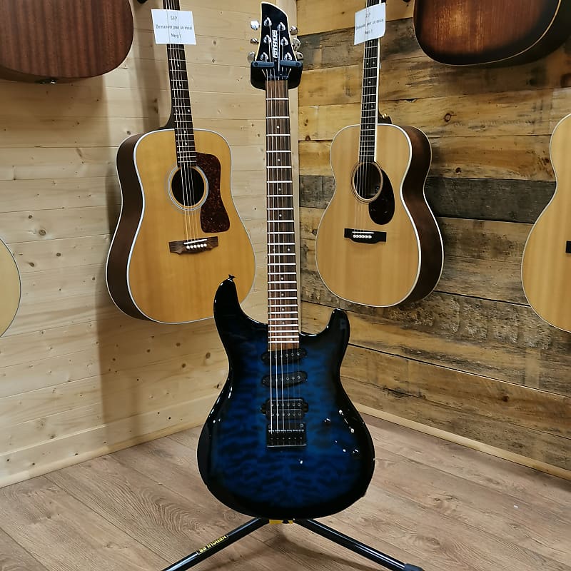 FERNANDES dragonfly ssh 24F フレット新品 dragonfly Hi-STA 648 ASH SSH TBU ドラゴンフライ 【 あべの