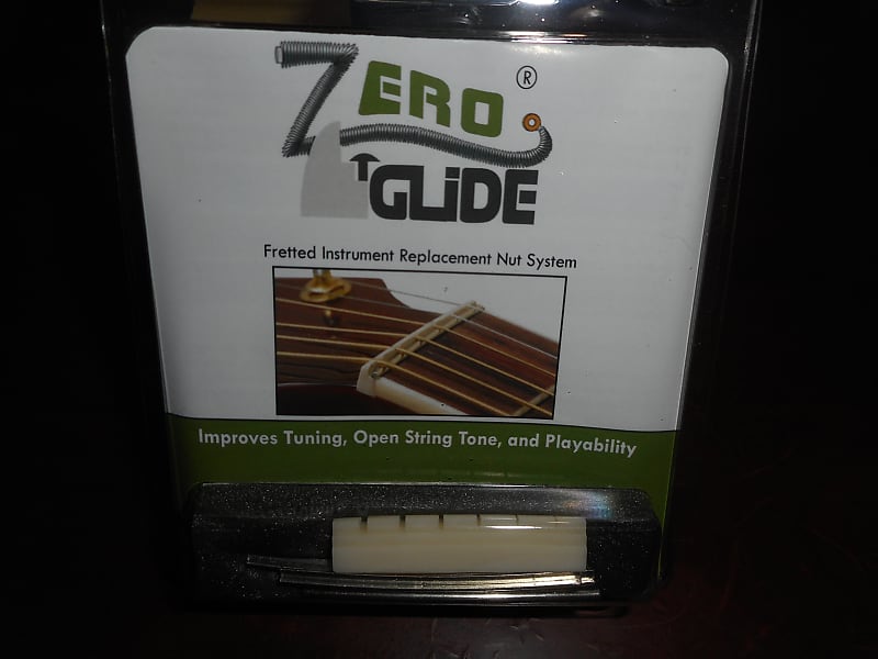 Gold Tone Zero Glide Replacement Slotted Nut For Martin Guitars - ZS-3 image 1
