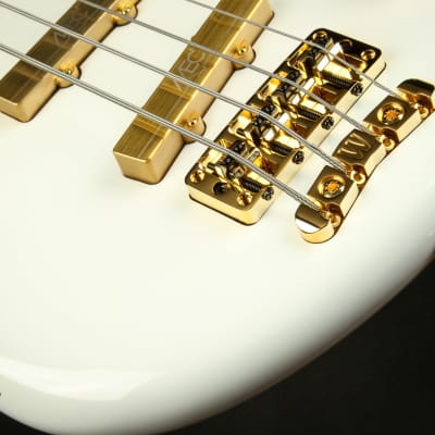 Warwick Custom Shop Masterbuilt Thumb Bass - Solid White High Polish image 19