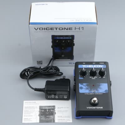 TC Helicon Voicetone H1 Intellegent Harmony Vocal Effects Pedal P-21453