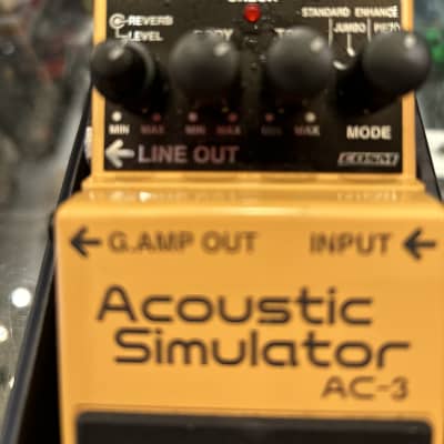 Boss AC-3 Acoustic Simulator Pedal | Reverb