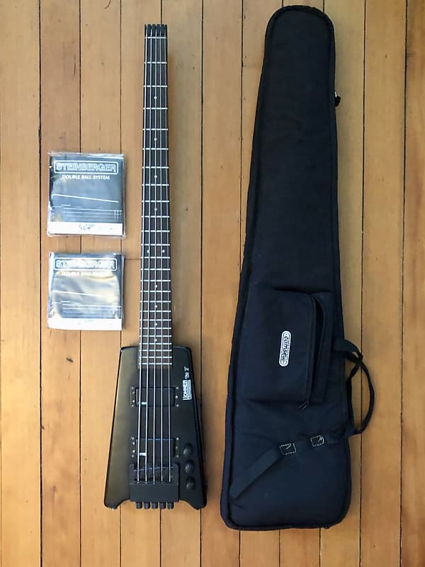 1989 Hohner B2 V Five String Headless Paddle Bass Guitar | Reverb