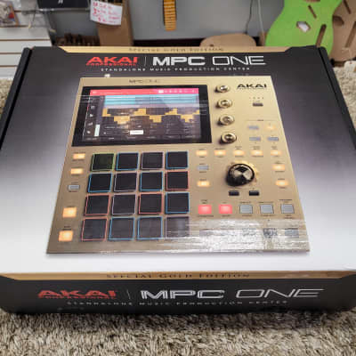 Akai MPC One Standalone MIDI Sequencer Gold Edition | Reverb