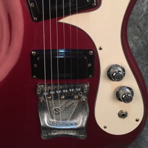 Mosrite of Canada Mark I  Prototype 1990 cranberry red image 6