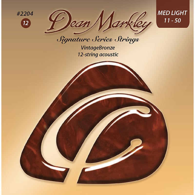 Dean Markley LT12 12 Strings Acousic Strings Light 9-46 - Band Aid Music