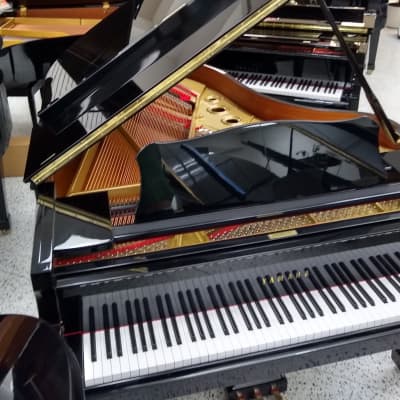 Yamaha C5 Grand Piano 6’7 Black Polish image 3