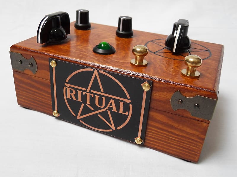 RC Circuit Bent 'Ritual Mini' Drone Echo Atmospheric Sound Generator Touch Synth image 1