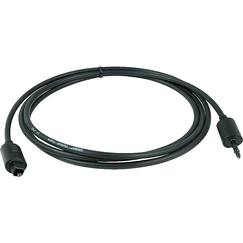 Hosa OPQ-210 TOSLINK - Mini TOSLINK Digital Audio Cable - 10' image 1