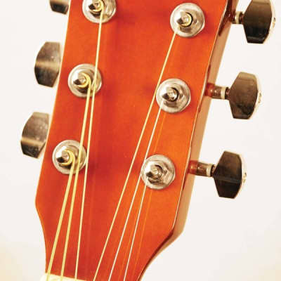 Indiana IDA-TB Dakota 39 Series Concert Shape Spruce Top Mahogany Back/Side 6-String Acoustic Guitar image 8