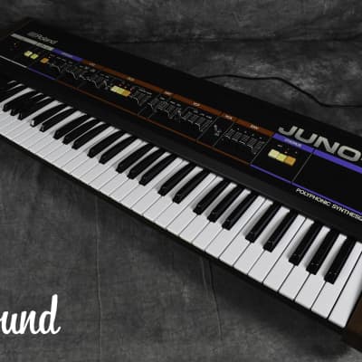 Roland JUNO-6 Polyphonic Synthesizer W/ Hard Case in Excellent Condition image 3