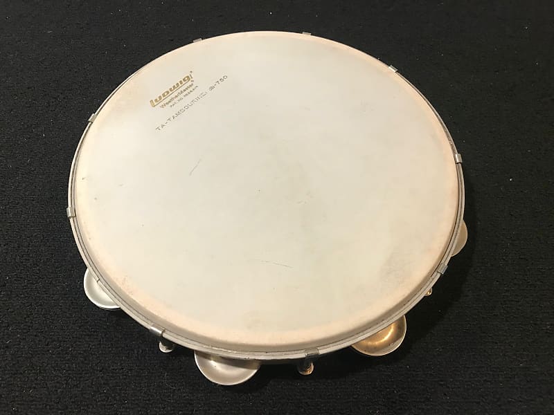 Ludwig Drum Co. Vintage 10 inch Tunable Tambourine | Reverb