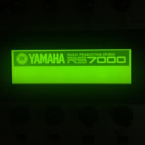 Yamaha RS7000 music production studio sequencer sampler Latest OS 1.22 Legendary MIDI timing rs-7000 image 4