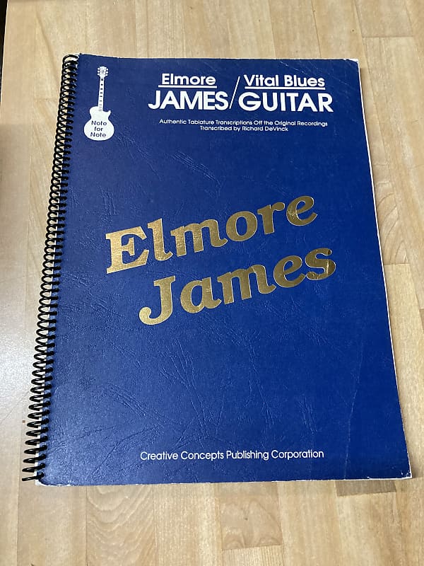 ギタースコア Elmore James Vital Blues Guitar Vital Blues Guitar - Elmore James - Guitar Tab | Reverb