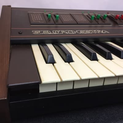 Vintage Siel Orchestra MK I MkI Arp Quartet Synth Synthesizer Keyboard & Case image 9