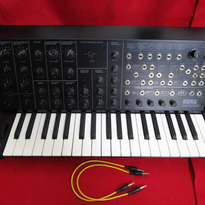 Korg MS-20 mini MS20 Mini Semi-modular Analog Synthesizer TESTED comes with Patch cables #7